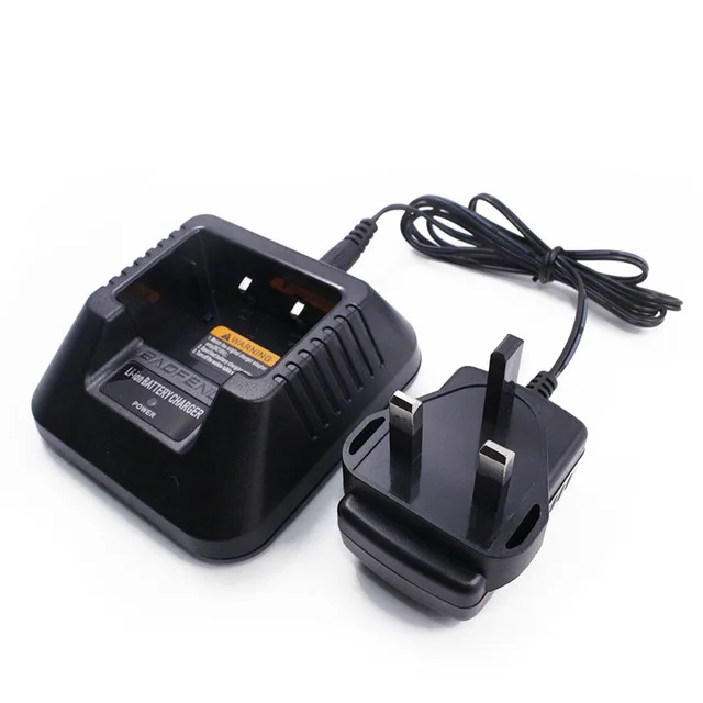 UK Baofeng UV-5R EU/US/UK/AU/USB/Автомобильное зарядное устройство для Baofeng UV-5R DM-5R Plus портативная рация UV 5R UV5R двухстороннее радио - Цвет: UK