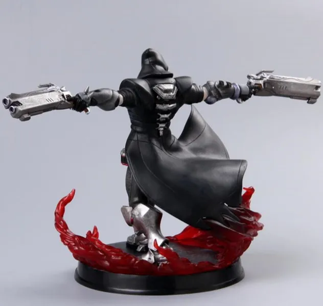 Overwatch OW Heros Reaper Габриэль Рейес ПВХ фигурки вентиляторы игрушки|Игровые и