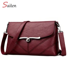 Сумки через плечо Saiten из искусственной кожи дизайнерские 2018|leather