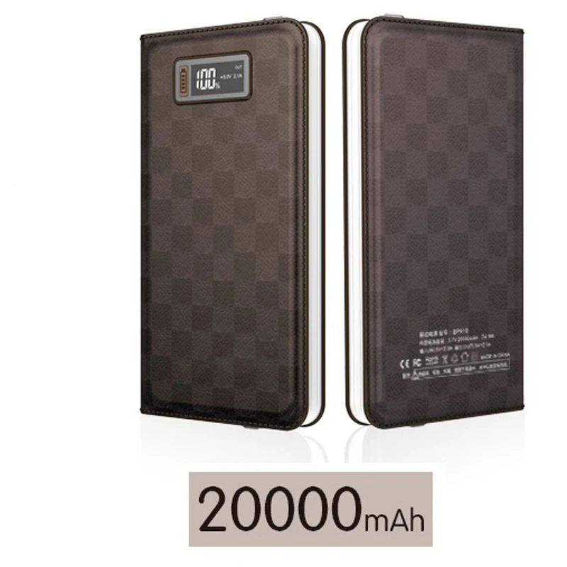 Belpink Power Bank 20000 мАч/кабель USB Внешняя Батарея Резервного Копирования с LED экран