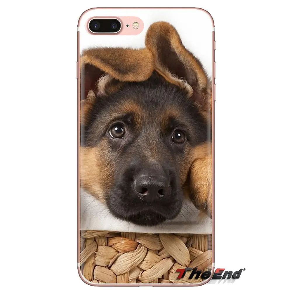 german shepherd dog Soft Transparent Shell Covers For Huawei Mate Honor 4C 5C 5X 6X 7 7A 7C 8 9 10 8C 8X 20 Lite Pro |