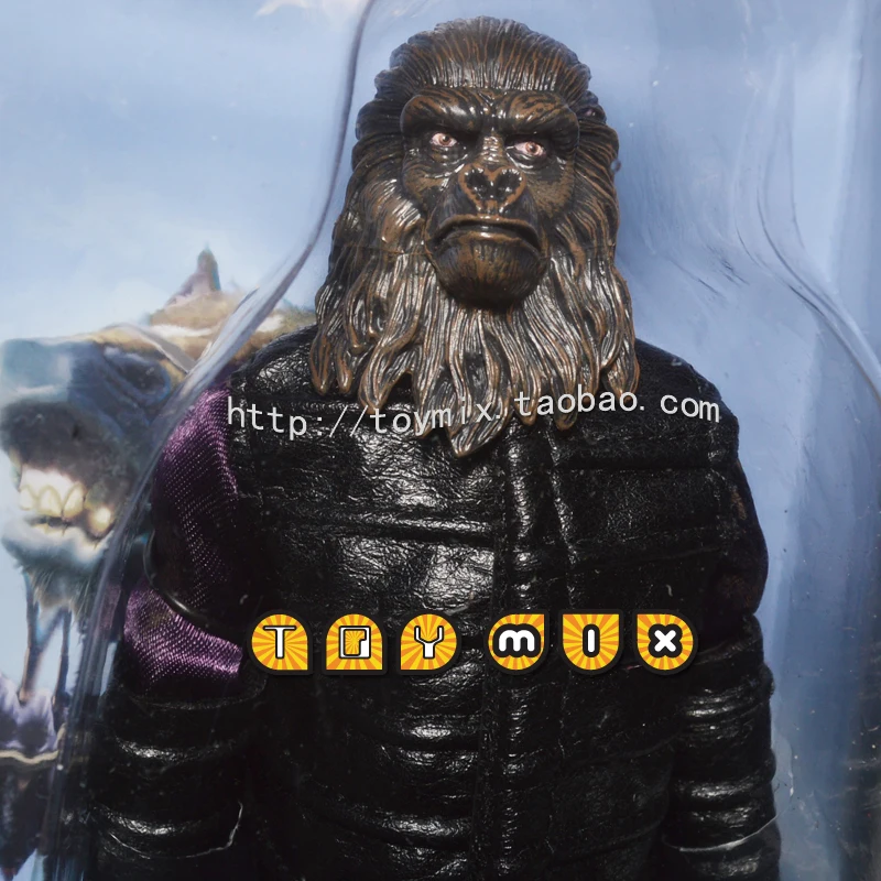 NECA Rise of the Planet of Apes orangutan Soldier 8 дюймов одежда Подвижная кукла Модель Действие F
