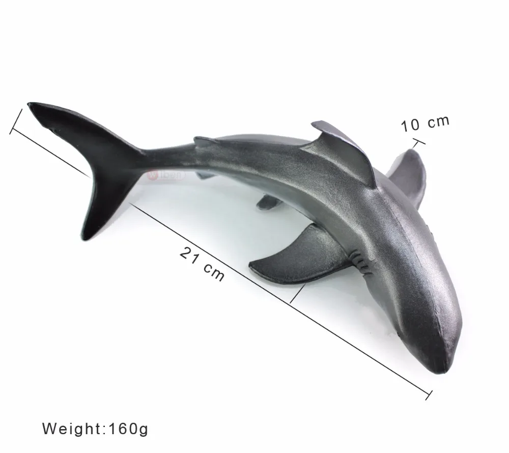 Wiben Sea Life голубая акула большая белая акула Имитация животных модель экшн и игрушки Фигурки Коллекция игрушек для детей