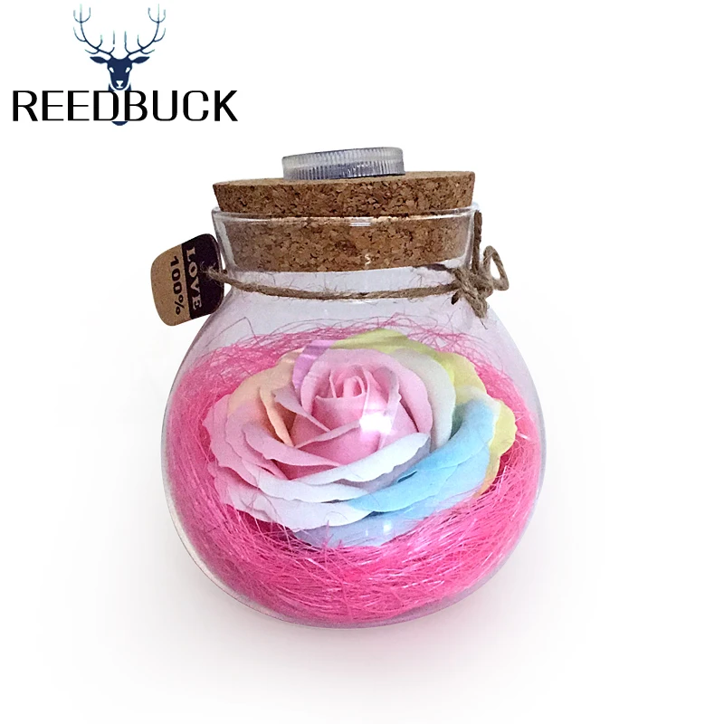 Креативный романтический RGB светодиодный диммер яркий светильник лампа в виде