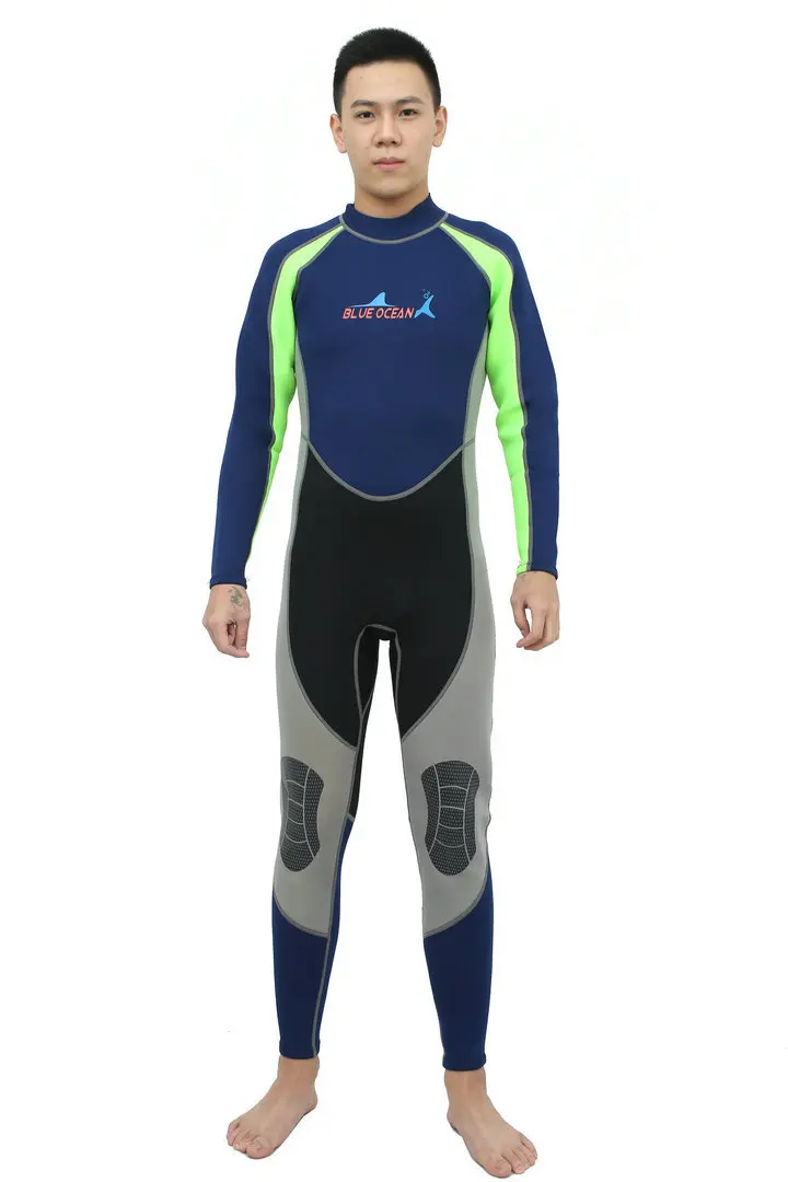 Гидрокостюм для подводного плавания 3 мм 2 костюмы мужчин неопреновый купальник