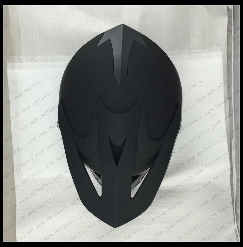 Мотоциклетный шлем для гоночного использования ABS Матовый Черный мотоцикл