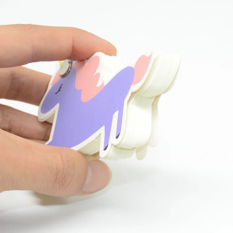 Kawaii канцелярские принадлежности Papeleria Липкие заметки милый Единорог блокнот для заметок школы офиса украшения кактус Karteczki Samoprzylepne