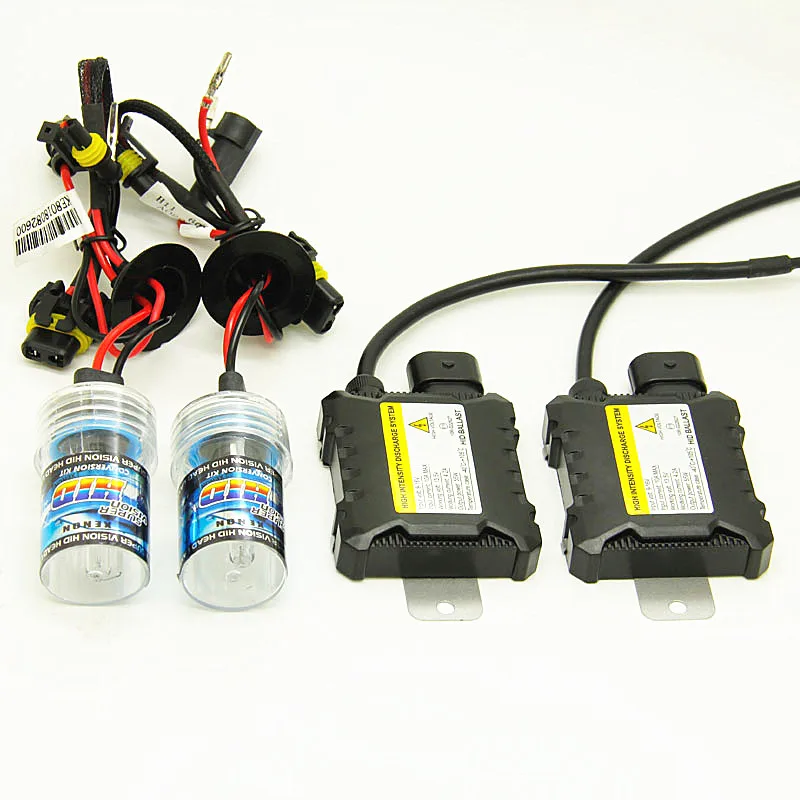 1 комплект 55 Вт автомобильная лампа для ксенонового H7 H11 HID H1 H3 9005 9006 12V светодиодные фары 6000k 4300k 8000k 10000k HB3 HB4 880 881 ксеноновые фары для автомобиля