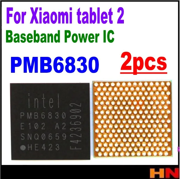 Оригинальный PMB6830 2 шт./лот для планшета Xiaomi Millet источник питания IC P10 baseband CPU Power