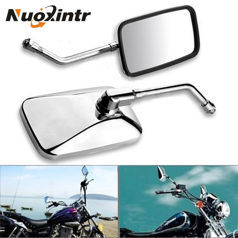 

Nuoxintr Motorcycle Rearview Side Mirrors For Suzuki Kawasaki Yamaha Honda Street Bike CB1000R CB1300 CB600F Hornat CBF600