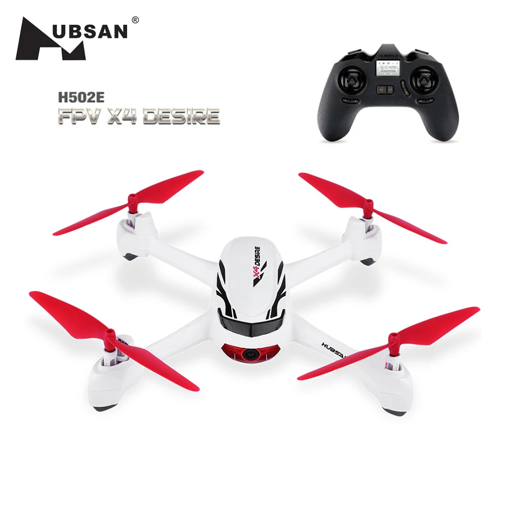 Оригинальный Hubsan X4 Дроны с 720 P Камера GPS высота режим rc горючего RTF Вертолет headless 2.4