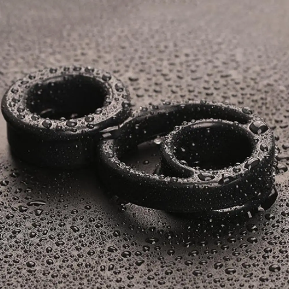 Мужской пенис ошейник пара деление задержка кольцо мягкое силиконовое для члена