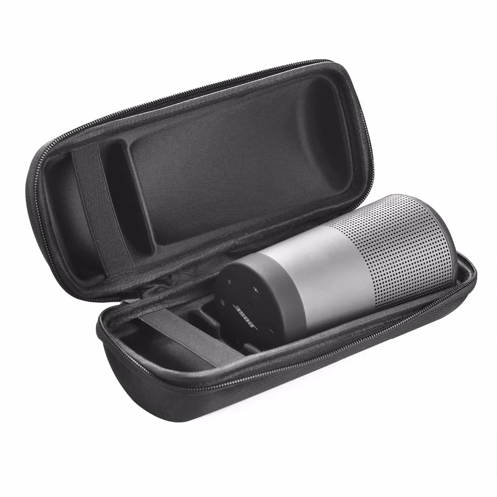 Новый PU дорожный защитный чехол для Bose Soundlink Revolve Bluetooth Speaker Carry Pouch Bag Cover Case Extra Space For