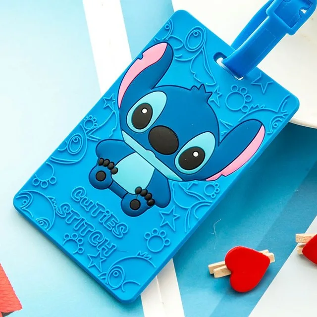 Kawaii стежка Doraemon бирка для чемодана мультфильм ID адрес держатель багажная этикетка кремнезема Ge идентификатор туристические аксессуары - Цвет: Оранжевый