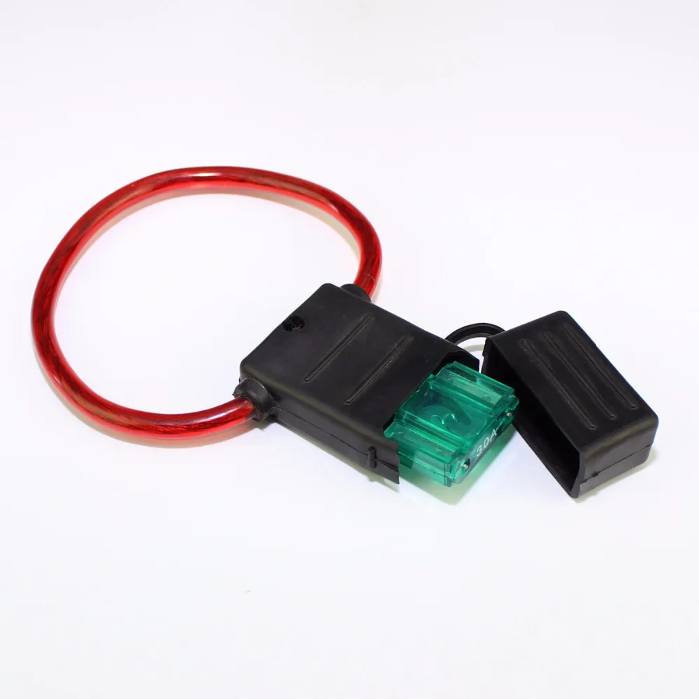2 шт. встроенное Авто лезвие держатель предохранителя 10AWG предохранитель коробка