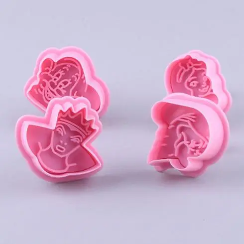 4 шт./компл. инструменты для помадки торта Sugarcraft инструмент выпечки плунжера