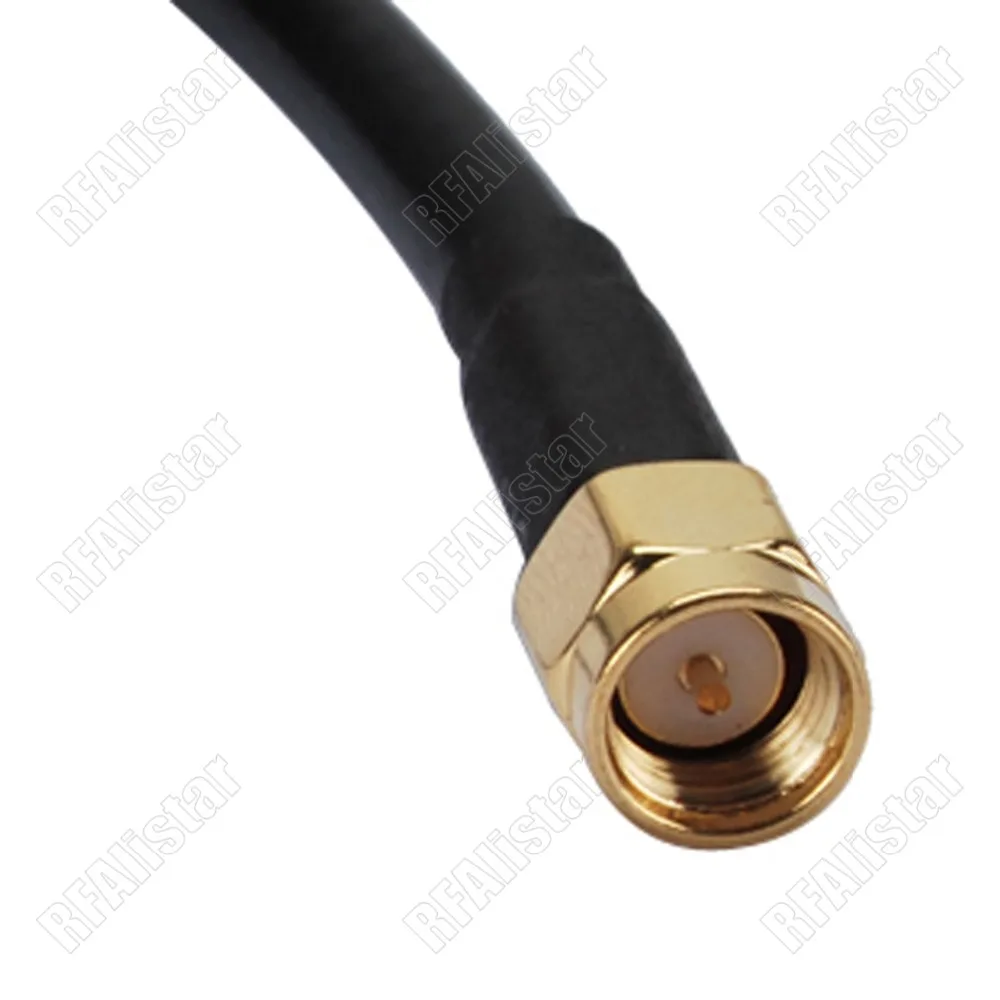 SMA штекер прямой RF разъем KSR195 удлинитель антенный кабель для WiFi беспроводной 30
