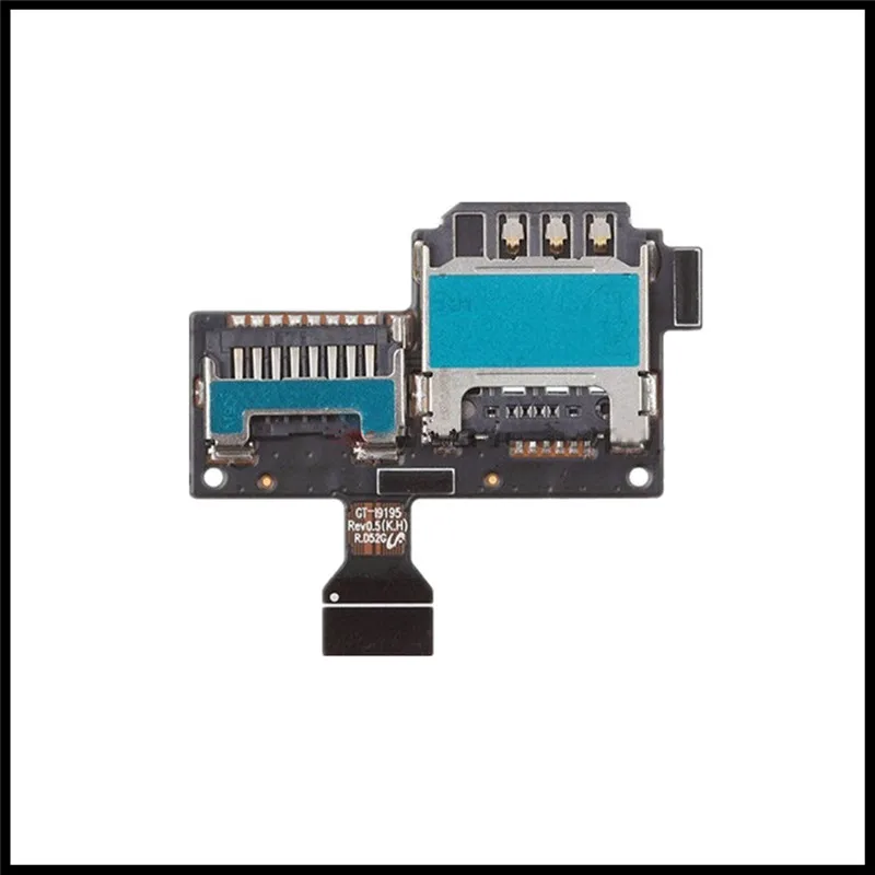 Оригинальные новые запасные части держатель Sim-карты для Samsung Galaxy S4 mini i9190 i9152 i9195