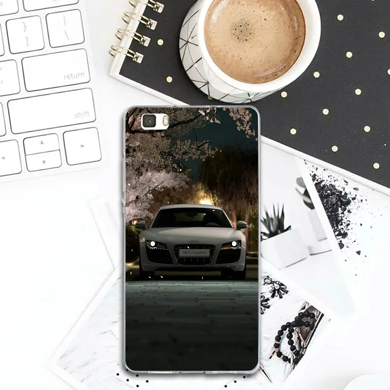 Автомобиль Audi RS Логотип узор мягкие чехлы для мобильных телефонов из ТПУ чехол