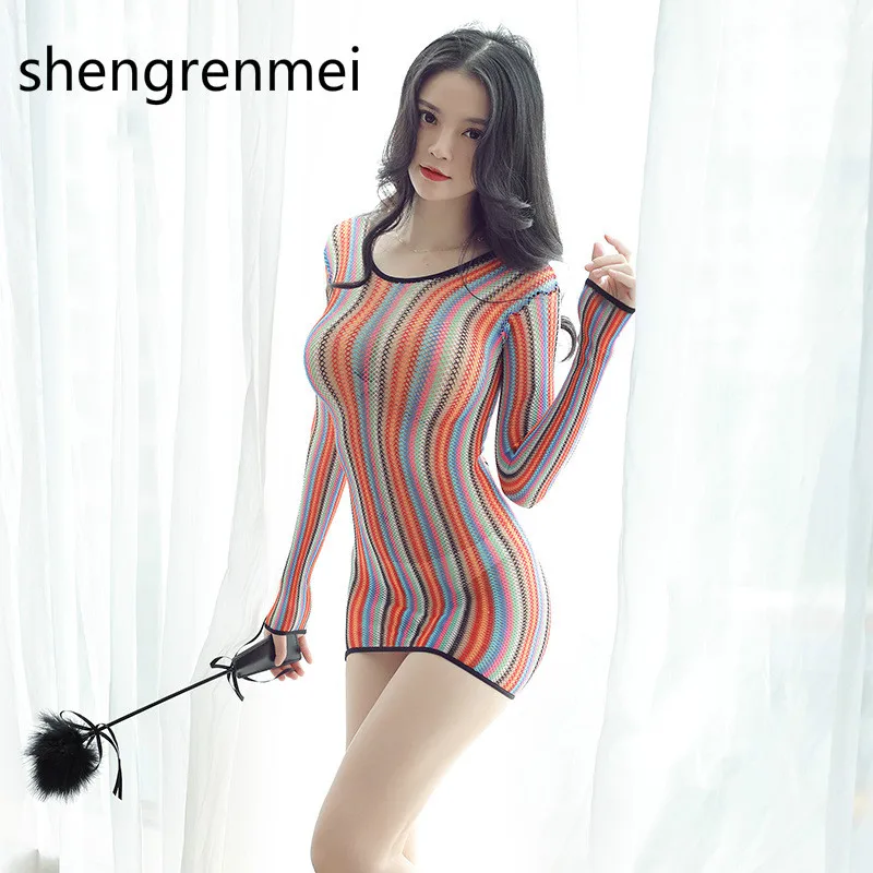 Shengrenmei 2019 сексуальное женское белье красочное нижнее Экзотическая одежда платье