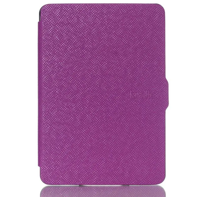 purple Ультратонкий чехол для сна для Amazon Kindle paper белый 1 2 3 6 дюймов чехол для Kindle paper белый 1 2 3 чехол для планшета+ пленка+ ручка - Цвет: purple