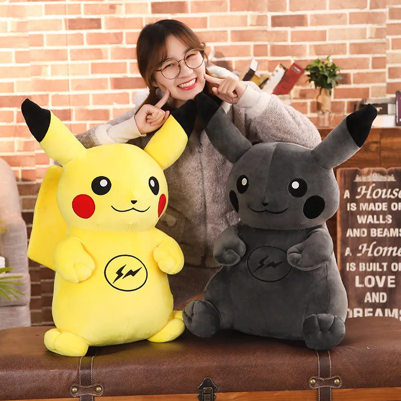 1pc 30-50cm Pikachu Plush Toys Cute Stuffed Soft Animal Dolls Children Cartoon Movie Tv Kids Christmas Gift | Игрушки и хобби