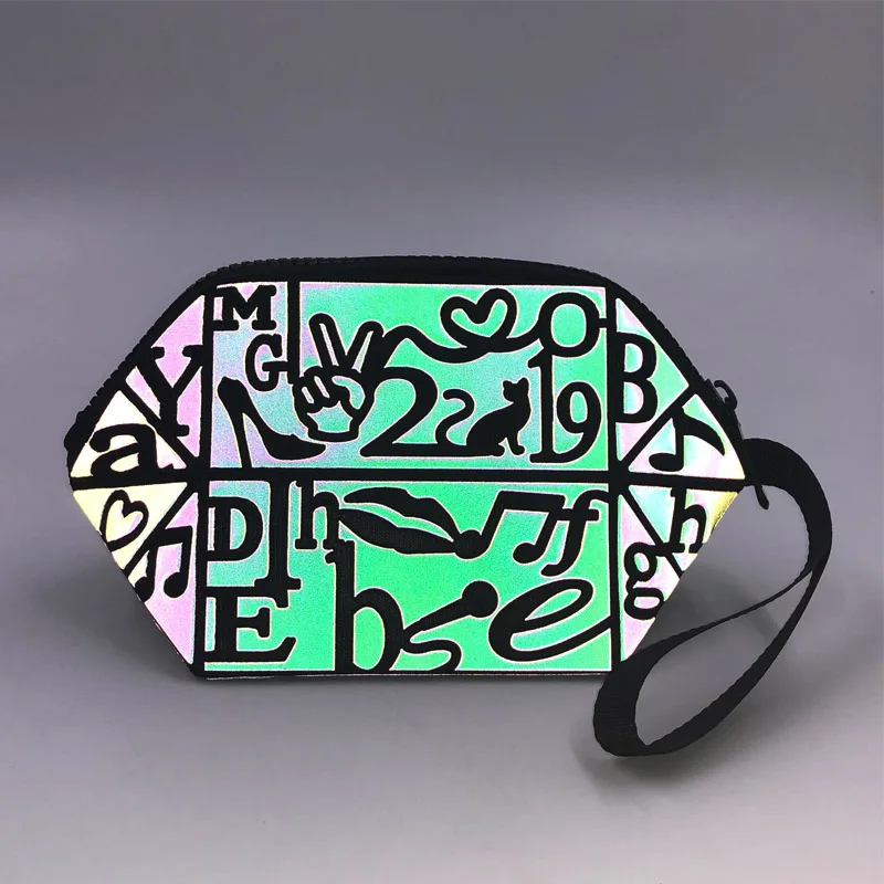 Новинка женская косметичка с граффити дорожные сумки Luminou для макияжа Женская