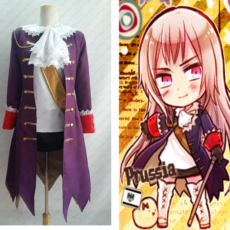Костюм для косплея аниме оси хеталия АФ Пруссия Гилберт билшмидт|cosplay costume|costume
