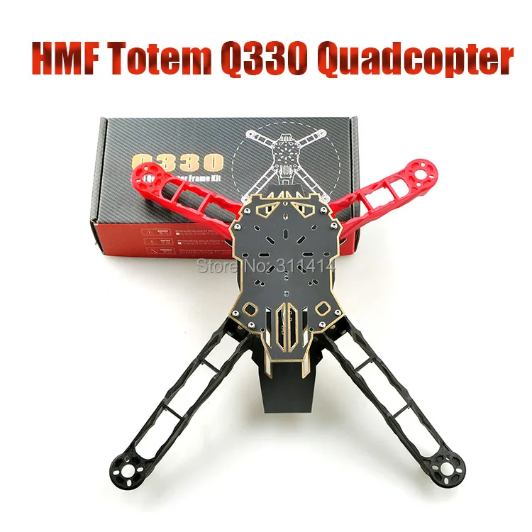 1 комплект HMF Totem Q330 Alien Радиоуправляемый квадрокоптер рама 330 мм высокопрочный