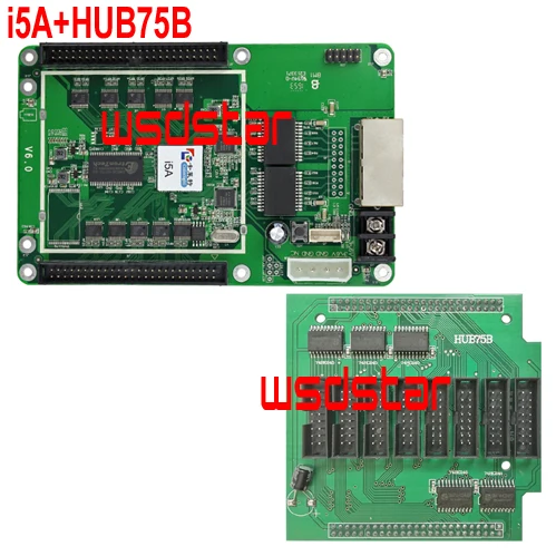 I5A + HUB75B светодиодная карта приема видео дисплей синхронный полноцветный экран