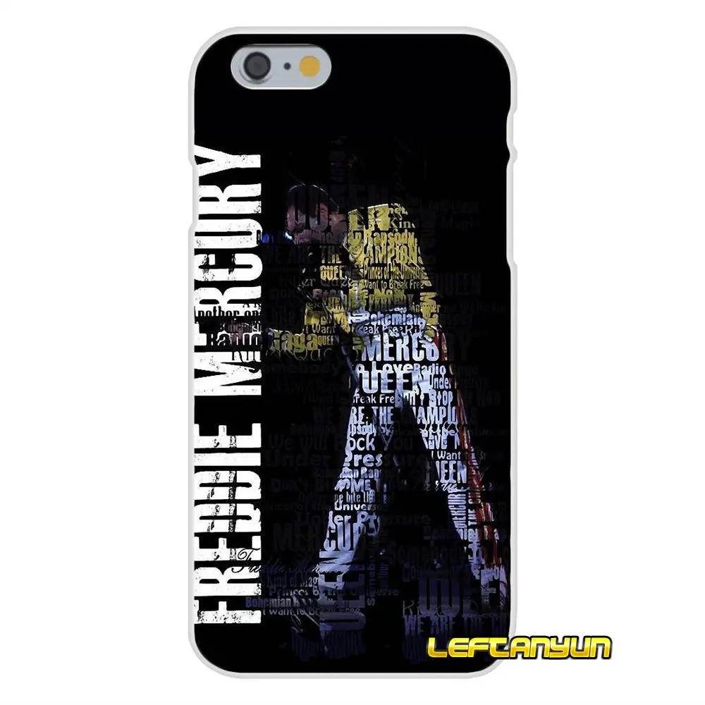 King queen Фредди Меркьюри Группа Тонкий силиконовый чехол для iPhone X 4 4S 5 5S 5C SE 6 S 7 8