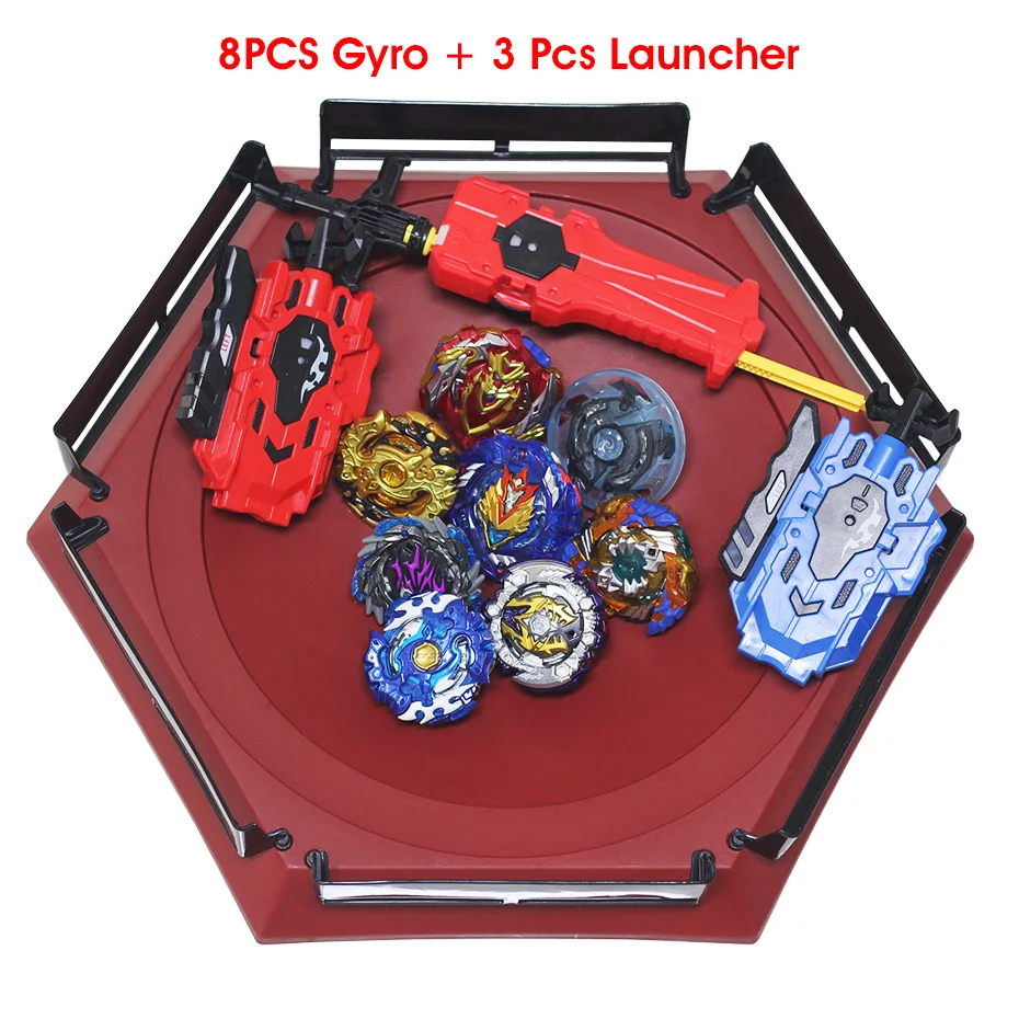 Золотая версия Bey Bay Burst игрушки Арена с пусковым лезвием Металл Fusion Бог спиннинг Топ лезвия стадион Такара TOMY Игрушка