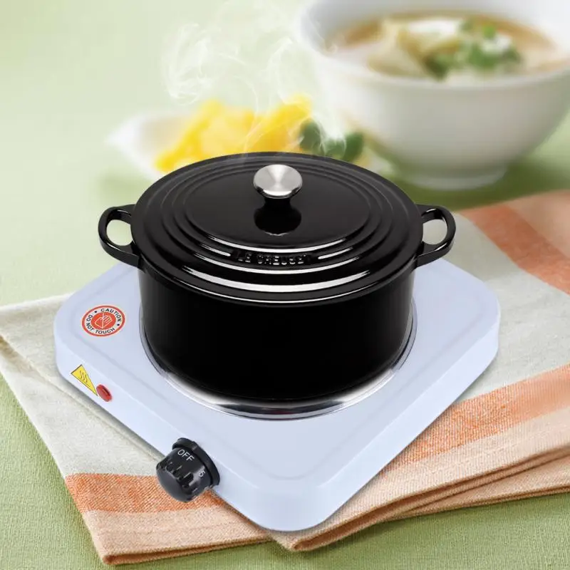 

220V 1000W Electric Stove Iron Burner Kitchen Hot Plate Coffee Heater Hotplate Cooking Appliances