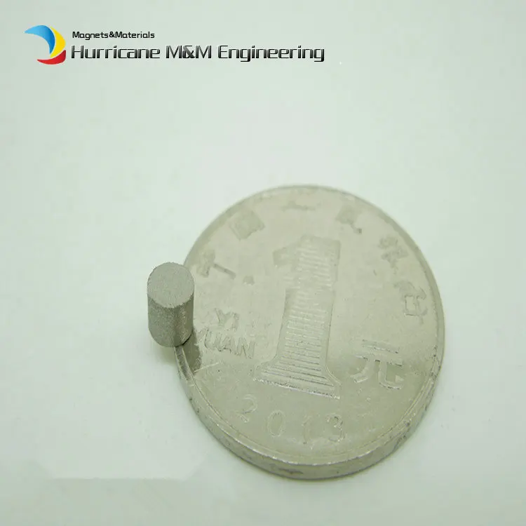SmCo Магнит дисковый диаметр 3x5 мм цилиндрический класс YXG24H 350 градусов C