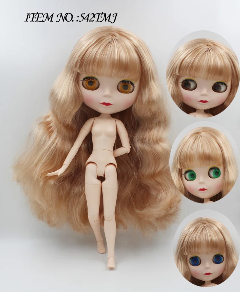 Акция Цена BJD шарнир 1-5 + AB DIY Обнаженная кукла Blyth подарок на день рождения для