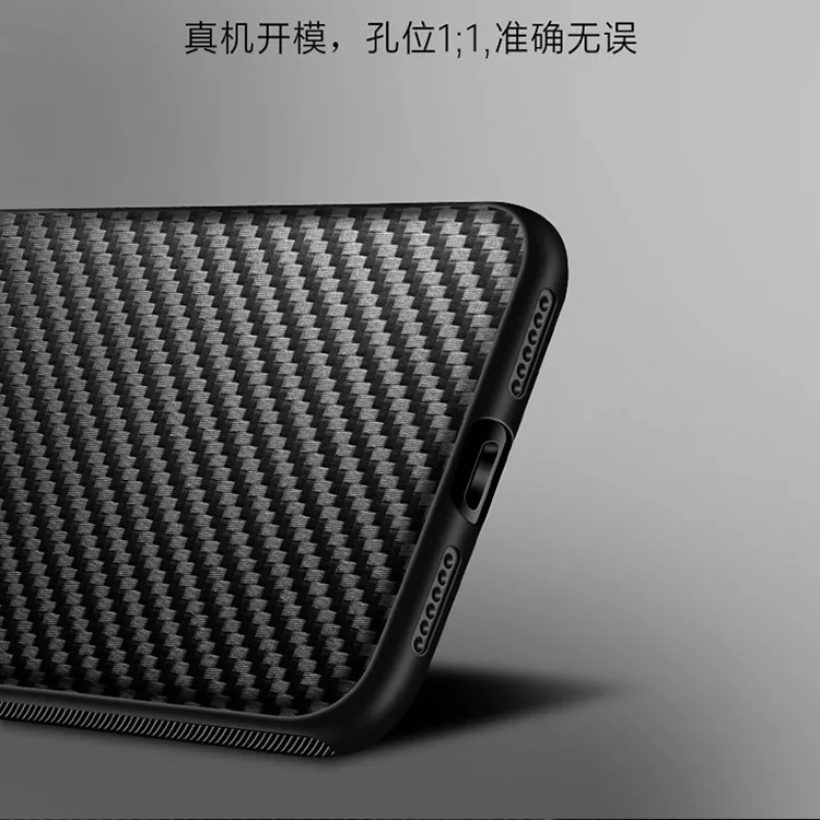Чехол для Xiaomi Mi 8 9 Se A2 Lite F1 мягкий ТПУ чехол из углеродного волокна задняя крышка