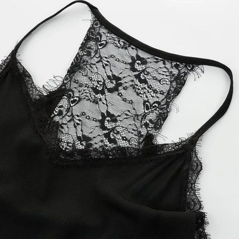 Женское летнее платье без рукавов с v-образным вырезом на бретельках сексуальное