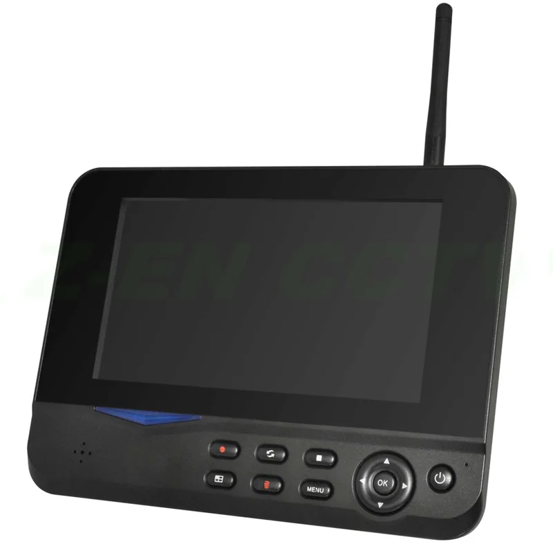 Новый 7 &quotЖК монитор система камер домашней безопасности беспроводной Quad SD