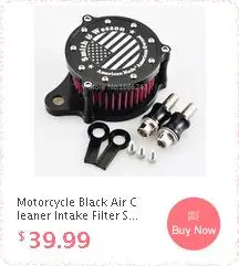 Прозрачный Алюминиевый Воздушный фильтр очиститель системы для Harley Sportster XL 1200 883 медь