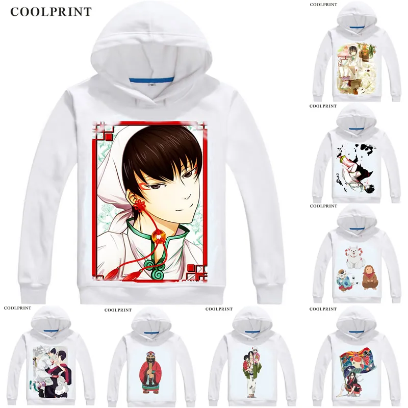 Толстовки COOLPRINT Hozuki's Coolheadedness с капюшоном толстовка японское аниме Толстовка