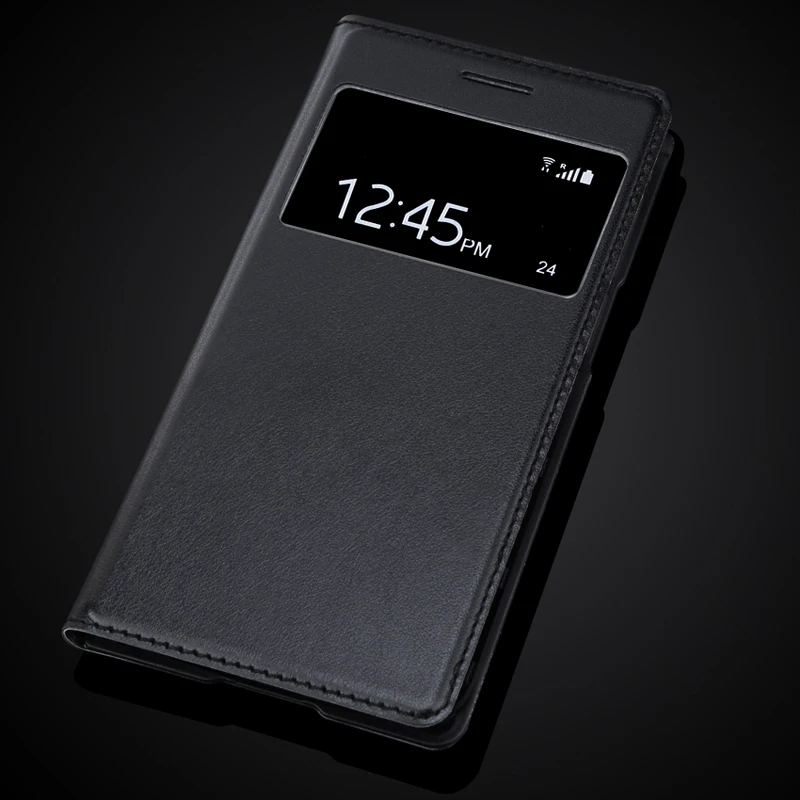 Оригинальный кожаный чехол книжка для samsung Galaxy Grand 2 Duos G7102 G7106 G7108 G7109 Smart View с