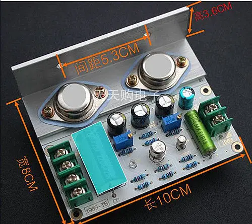 Плата усилителя класса A JLH в сборе высокое качество PCB MOT/2N3055|amplifier board|amplifier board class