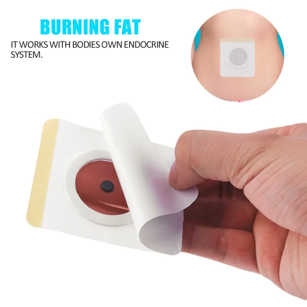 100PCS Slimming Navel Sticker Slim Patch Lose Weight Burning Fat Health Care Accessory | Красота и здоровье