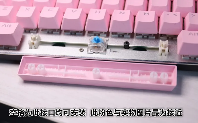 104 клавиш OEM профиль Cherry MX переключатели механическая клавиатура колпачки для ключей ABS розовый цвет колпачки для подсветки