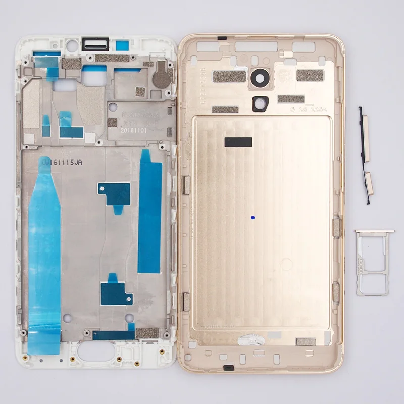 BaanSam Новая передняя рамка Батарейная дверь задняя крышка лоток для sim карты