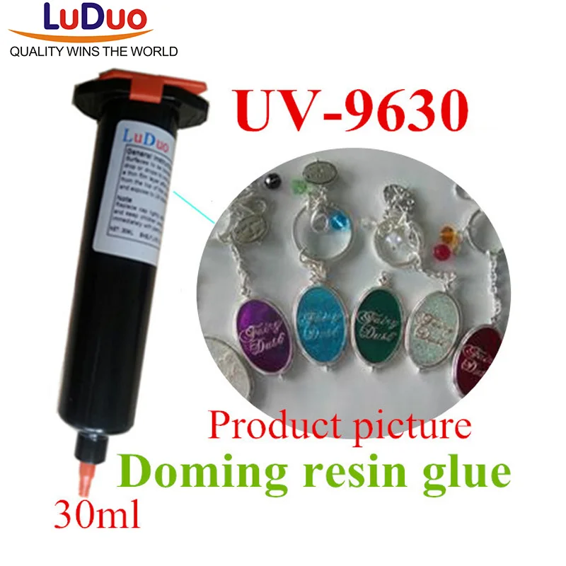 DIY UV 9630 УФ куполообразная Смола мягкая 30 мл клейкая Жидкость оптический
