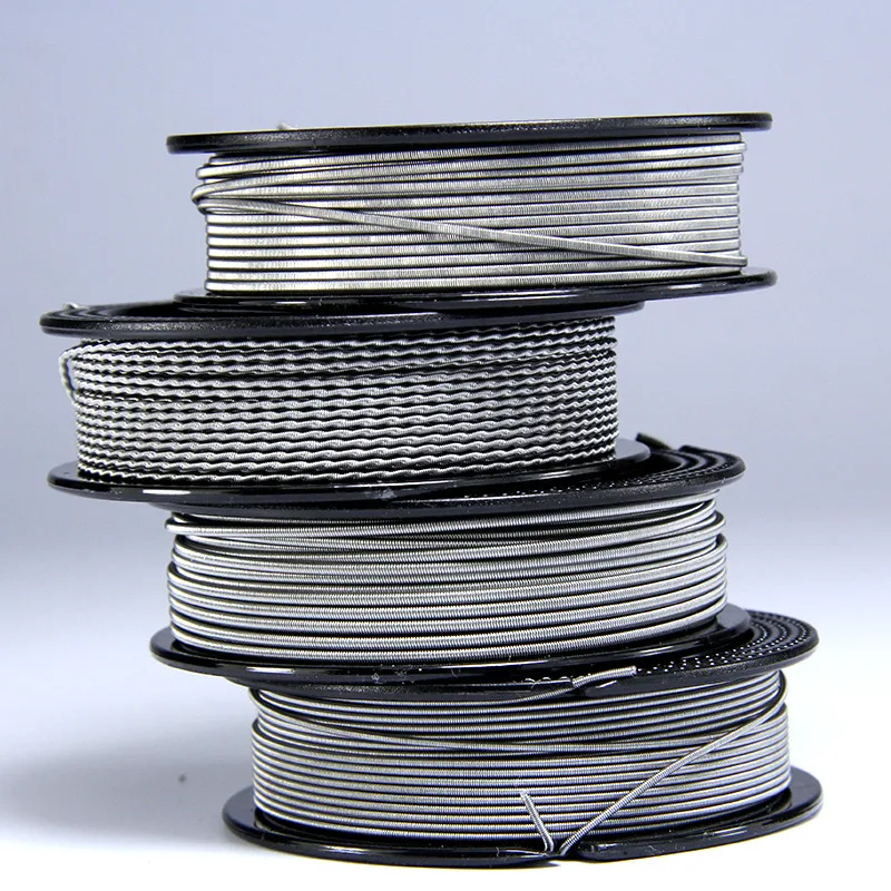 Нагревательная проволока A1 15 футов/рулон Alien Fused Clapton нагревательная DIY для RDA RBA