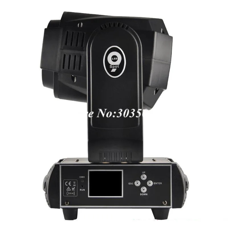 8pcs/lot 90W LED Moving Head Light 3 Face Prism Spot with Rotation Gobos Function for DJ Disco Stage Projector Big Events | Лампы и