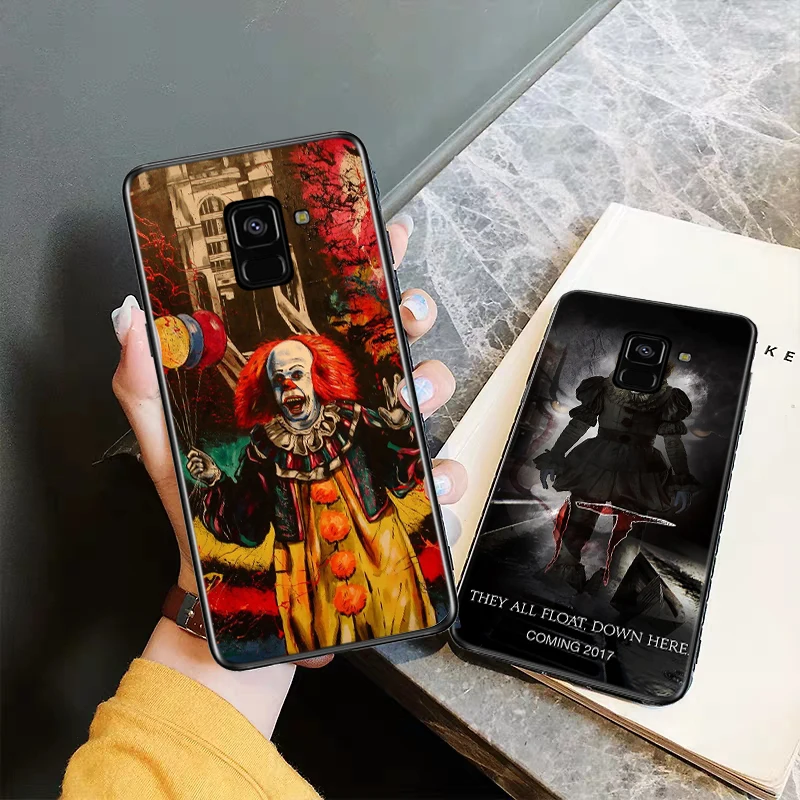 Lavaza Джокера клоун ужас Coque силиконовый чехол для Samsung A3 A5 A6 плюс A7 A8 A9 A10 A30 A40 A50 A70 J6
