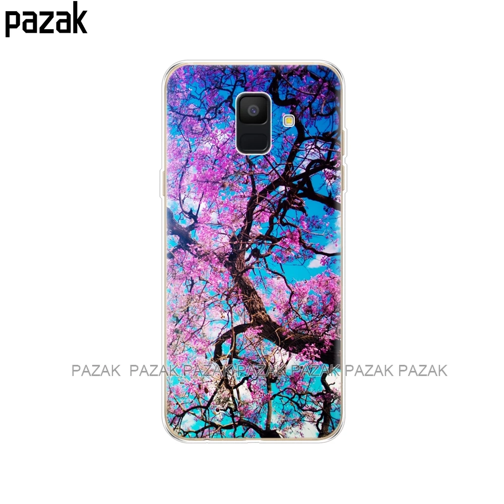 Чехол накладка для Samsung Galaxy A6 2018 A600 A600F plus A605 A605F силиконовый в